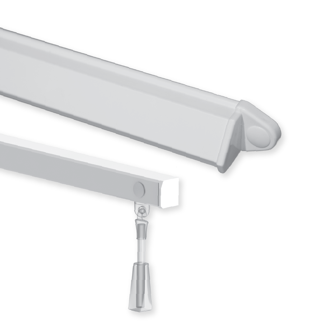 airvent SM 1200+ surface mounted window vent with rod control operation