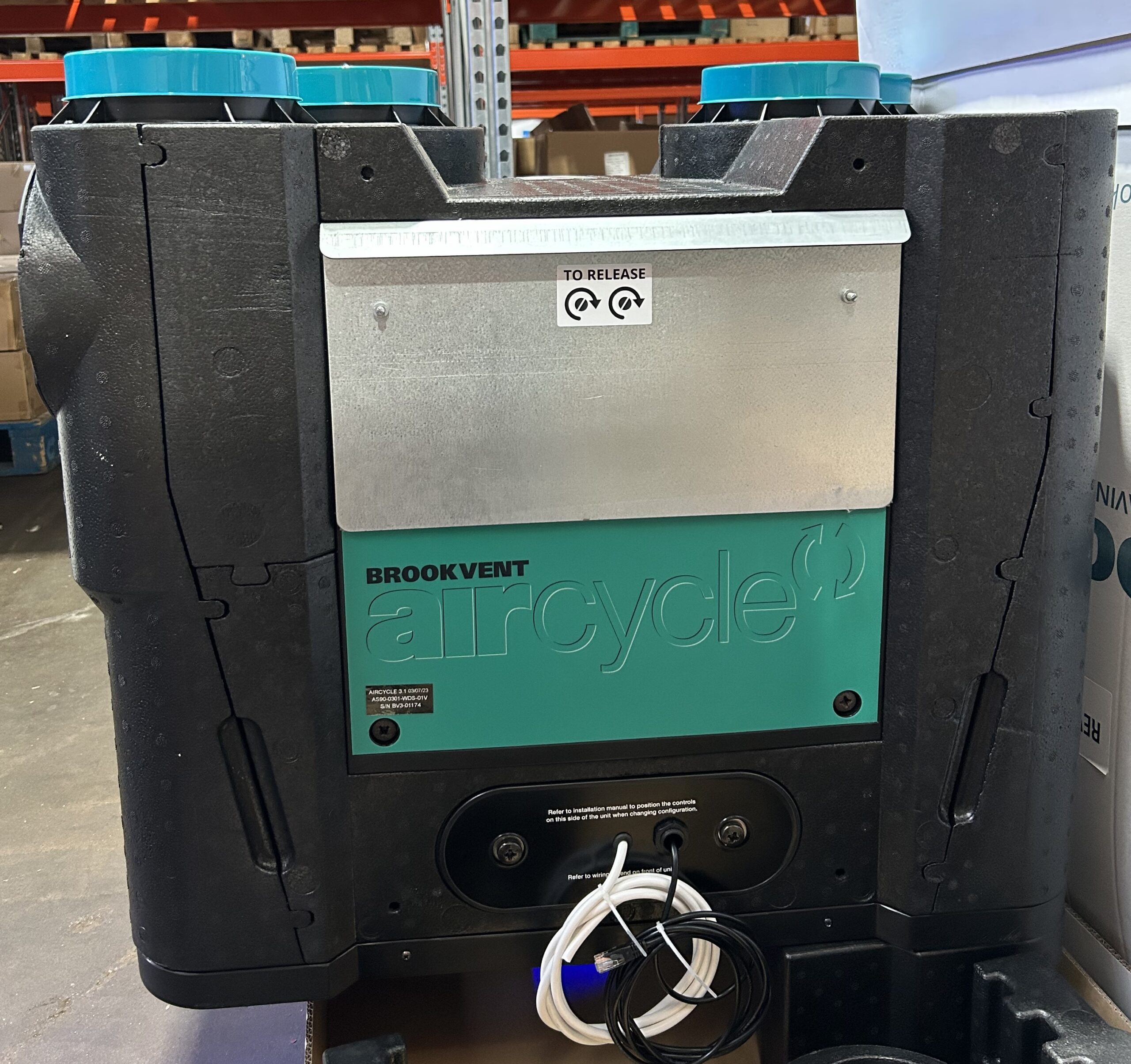 Refurbished Aircycle Heat Recovery Ventilation System - Image 3